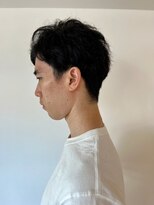 ソイクフ(SOY KUFU)&nbsp;MEN'SHAIRアッシュブラックベリーショートダークアッシュ