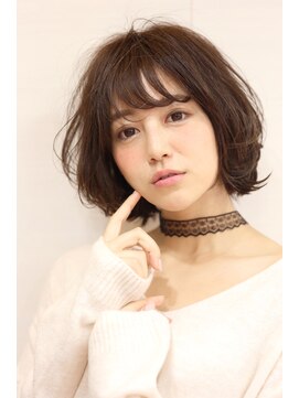 ルルディ バイ アフロディーテ銀座(luludi by APHRODITE) デザインカラー/レイヤーカット/オリーブベージュ/銀座