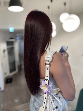 アオ(ao.) 【CHIYOKA】ブリーチなしVelvet