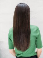 アンディアーモ ロッコ(andiamo)&nbsp;重めパッツン前髪ワンレングス