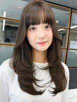 ソア 渋谷(soar)&nbsp;20代30代大人可愛い渋谷髪質改善小顔艶感レイヤーロング