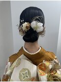 成人式set タイトシニヨン
