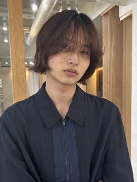 メゾンアクア 表参道(Maison ACQUA) =メンズボブ/スパイキーショート/シャドウパーマ／MEN’S HAIR