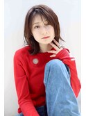外ハネミディアム