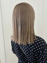 パル バイ ラベスト(Pal by lovest)&nbsp;ミルクティーベージュ/切りっぱなしロブ