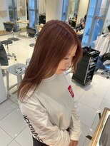 ガリカ 横浜(Gallica) ブリーチなしカラー肌なじみ◎ピンクベージュブラウン