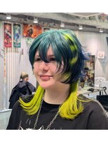トーキョー オタクヘアー(TOKYO OTAKU HAIR)&nbsp;ナンバカ ニコ/推しカラー/概念カラー/ボーダーカラー/黄緑