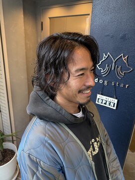 メンズスパイラルパーマメンズカジュアル 登戸/向ヶ丘遊園