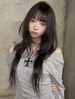 アイヴァン(AIVAN) あえて繋げないレイヤーカット ハッシュカット暗めグレージュiii