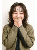 原宿ミディアムレイヤースパイラルパーマウェーブヘア20代30代