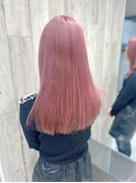 ホワイトピンク/ダブルカラー/髪質改善/縮毛矯正/新宿/MII/ミイ