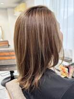 ヘアメイクアクト 都賀店&nbsp;フェイスフレーミングのリタッチとオンカラー