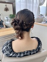 アヌ(ANU)&nbsp;浴衣にぴったり！サイドお団子◎