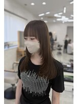 オールバイオー(Owl by oOo)&nbsp;ほんのりオリーブベージュ×レイヤーカット