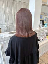 クリスタルマジック 本店(CRYSTAL MAGIC)&nbsp;チェリーレッド×切りっぱなしBOB