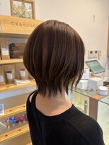 エム バイ ブローチェ(em by BROCHE)&nbsp;ショート×透明感ブラウン