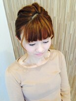 ホットライン(Hot Line)&nbsp;編み込みアップスタイル