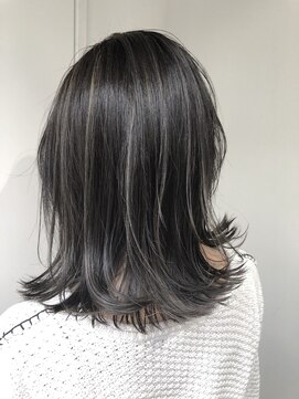 フォーク(FOLK) 恵比寿_YAMATO 外国人風_3Dハイライト_外ハネミディ