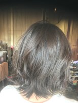 ヘアーエヌプラス (HAIR N+)&nbsp;ミディアムボブ外ハネ巻き＆ミックス巻き