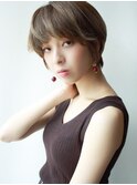 【morio成増】アッシュブラウン　ショートボブ　小顔