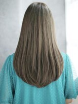 ヘアメイク ナル(hair make nalu) ナチュラルワンカールのストレートスタイル