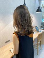 クラン 博多(Clan)&nbsp;【山口】ナチュラルレイヤー×オリーブベージュ