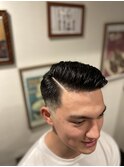 ハードパート×スキンフェード style