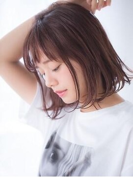 オレロ 国立(olelo) 大人ガーリー/似合わせカット/リバースセンターパート/国立