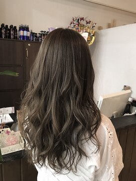 ラビス 浦和(Lovis) アンブレラカラー/こなれミディ/ウェーブパーマ/韓国マッシュ