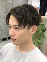 2wayパーマスタイル波巻きツイストスパイラルパーマ