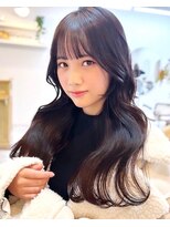 ドットハリス(.Hallis) 大人かわいい/小顔/ミディアムレイヤー/20代30代40代