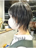 30代40代大人女性/前髪ありショートボブ/ショートヘア/髪質改善