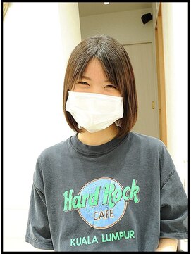 メタ(META) 榮倉奈々のMETA式驚異的（髪質改善）縮毛矯正ストレートスタイル