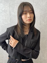 アース 三軒茶屋店(HAIR&MAKE EARTH) 三軒茶屋_レディース_セミロング_韓国巻き_コテ巻き_レイヤー