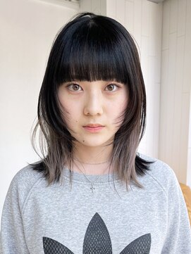 アイティーバイアルバム 松戸店(IT by ALBUM) デザインカラーフェイスレイヤー_レイヤーロング_ba461053