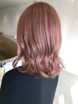 フープヘアー(HOOP.HAIR) ピンクベージュ