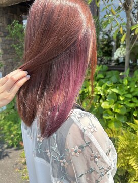 美容室 ルチア ハワイ(Luccica HAWAII) インナーピンク