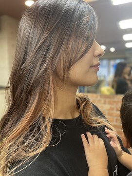 アップ(UP) インナーカラー