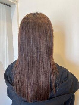 ライズヘアー(RISE HAIR)の写真/滋賀県では希少な《髪質/質感改善トリートメント》導入サロン！RISE HAIRで憧れのうる艶ストレートに―。