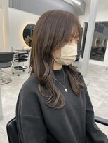 レノ 直江店(RENO)&nbsp;ブリーチなしグレージュ@20代30代40代