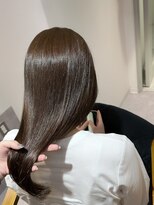 アントワープトーキョー(antwerp TOKYO)&nbsp;30代40代50代髪質改善酸性ストレートオリーブベージュ根元パーマ