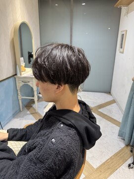 ロンド ストラーダ 心斎橋(Lond strada) メンズカット×波巻きパーマ×イメチェン[心斎橋]