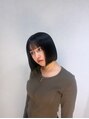 シエル 難波店(CIEL)&nbsp;ヘイリーボブパツッと収まりもいいです☆