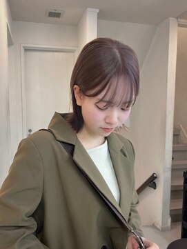 ミーム 原宿 表参道(meme) ダブルカラーハイトーンカラーケアブリーチインナーカラー#原宿