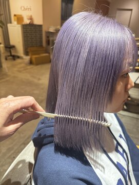 シェリー(Che'ri) ホワイトラベンダー／ハイトーン/ラベンダーグレージュ／藤本