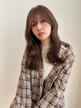 ガレリア サローネ(GALLARIA Salone by ORIGIN'S) 韓国風レイヤーカット ミルクティーブラウン