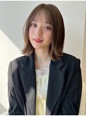 ワイドバング/美髪/イメチェン/外ハネボブ 銀座 20代30代