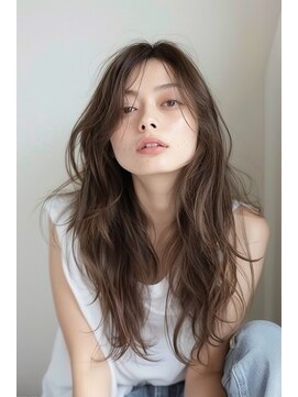ラナ 新宿(lana) ロング/センターパート/似合わせ/【lana hair新宿】