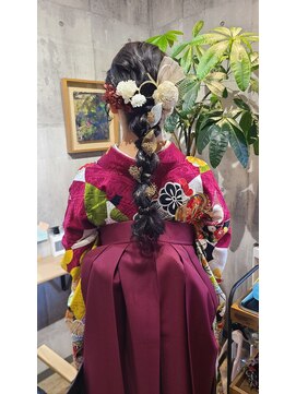 ルリラ(RURIRA) 卒業式ヘア　あみおろし