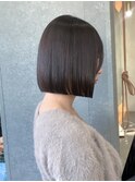◇ボブ 縮毛矯正 顔周りカット 表参道 髪質改善